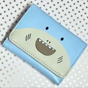 SHARK MINI WALLET WGM Bags | Kawaii Blue Shark Wallet W
